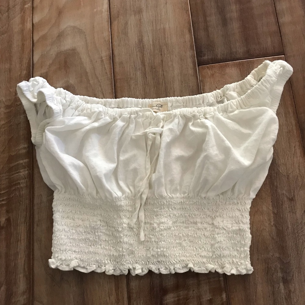 Brandy Melville off the shoulder tank top